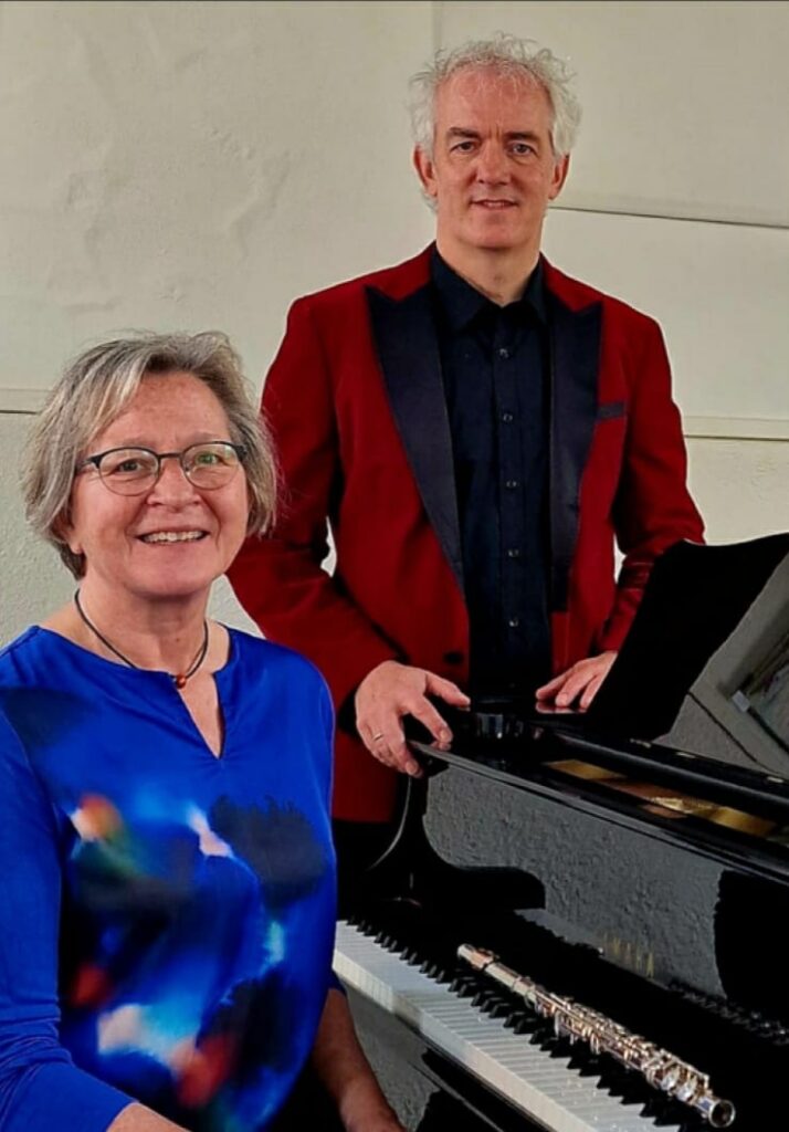 Marinka Wijnands & Han Schokker: Licht klassieke muziek dwarsfluit-piano (@ De Creatieve Huiskamer)