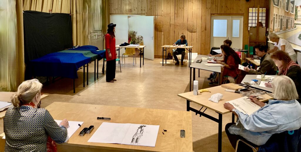 ModeltekenCollectief – Workshop Modeltekenen (@ Speeltuin Kozakkenpark)
